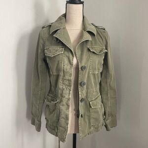 Madewell Military Army Green Jacket size XS Utility Gorpcore